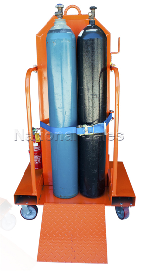 Gas Cylinder Welding Trolley for Oxy Acetylene | Equipment Warehouse ...