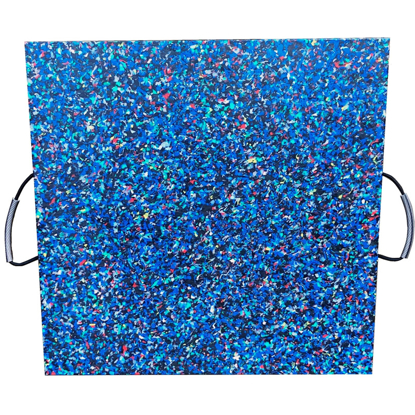 Picture of Outrigger Pad 25000kg 500x500x60mm Blue Confetti Square